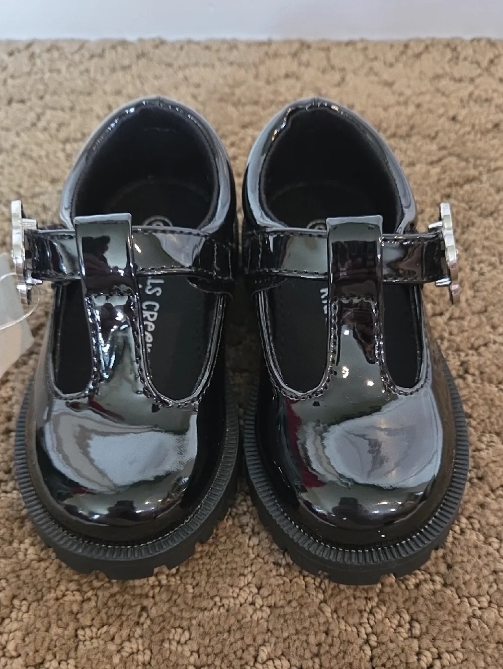 Baby Toddler Girls Falls Creek Eliza Patent Leather Shoes Size 5 6 7 8 9 NWT